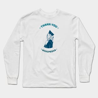 Funny College Student Long Sleeve T-Shirt